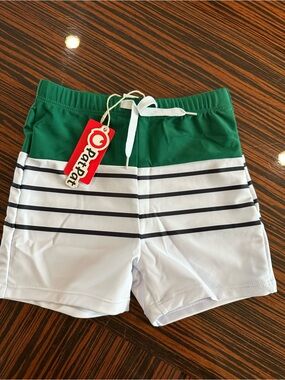 Pat Pat boys swim shorts with drawstring Sz 4-5 yrs NWT